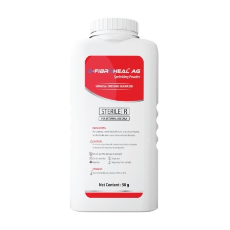 D-FIBROHEAL Ag SPRINKLING POWDER - 50gms