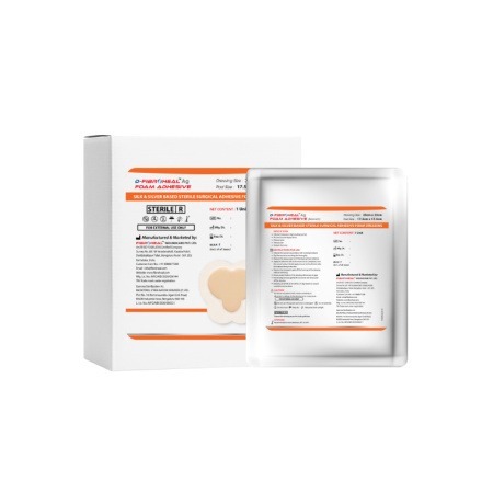 D-Fibroheal Ag Foam Adhesive