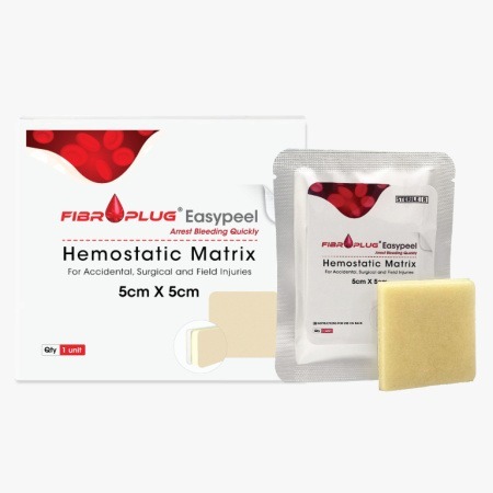 Fibroplug Easy Peel Haemostatic Matrix