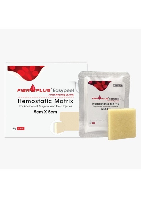 Fibroplug Easy Peel Haemostatic Matrix
